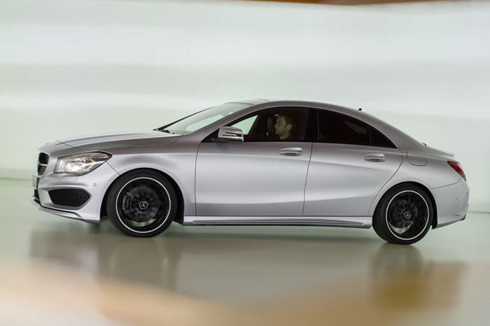 Mercedes CLA compact saloon photo gallery